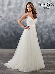 Bridal Wedding Dresses | Style - MB1016 in Ivory or White Color