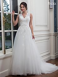 Bridal Wedding Dresses | Style - MB3002 in Ivory or White Color