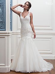 Bridal Wedding Dresses | Style - MB3004 in Ivory/Champagne, Ivory, or White Color