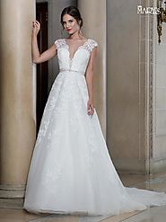 Bridal Wedding Dresses | Style - MB3013 in Ivory or White Color