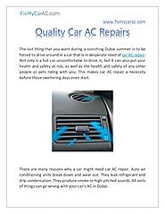 Quality car ac repairs