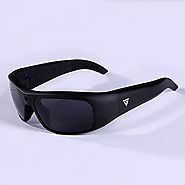GoVision Apollo 1080p HD Camera Glasses Water Resistant Video Recording Sport Sunglasses - Black