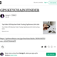 weblinks · Gps keychain finder Tracking Tag · Posts