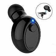Mini Bluetooth Earbud, Bluetooth Headphone Wireless Invisible Bluetooth Headset with 6 Hour Playing Time Car Headset ...