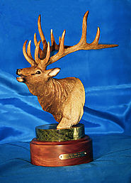 Elk Figurine Lord of the Forest | Elk Statues For Sale | Barry Stein