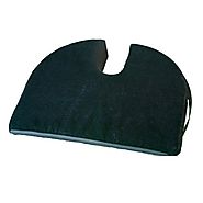 RelaxoBak Back and Coccyx Support - Orthopedic Car Seat Wedge Cushion - Relieves Pain and Discomfort from Sitting Bac...