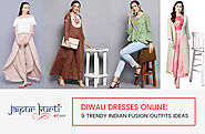 Trendy Indian Fusion Outfit for Diwali 2019