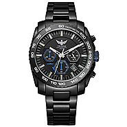 YELANG V1210 Eco-Drive Movement T100 Tritium Sapphire Mirror Men Business Sport Watch Wristwatch