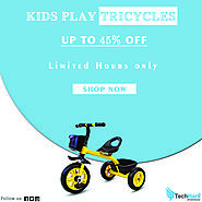 Techhark Squad Novanym Little Kids Play Tricycles