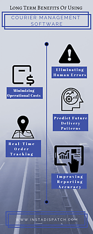 Long Term Benefits Of Using Courier Delivery Software | Visual.ly