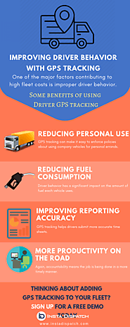 Improving driver behavior with GPS tracking - InstaDispatch