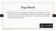 GeoEvent Pro Sound & Stage Lighting Rental
