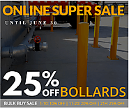 Steel Safety Bollards Sydney Sale | Verge Safety Barriers