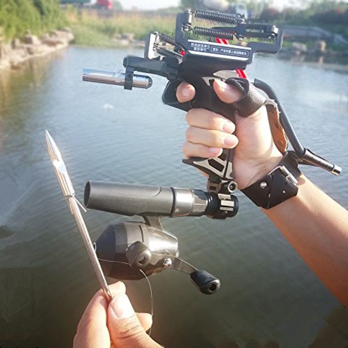 Details about   Shooting Fishing hunting survival Slingshot Bow and Arrow Shooting Powerful 