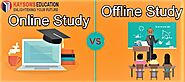 Difference Online Study vs Offline Study