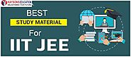 Best study materials for IIT JEE