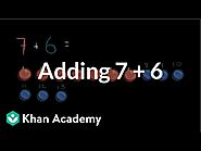 Adding 7 + 6 (video) | Addition within 20 | Khan Academy