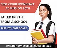 CBSE Correspondence Admission form Class 10th Date, last Date