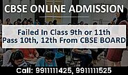 CBSE Online Admission Form 2025 Classes 10th, 12th Delhi Last Date