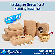 Packaging Needs For a Running Business | RegaloPrint