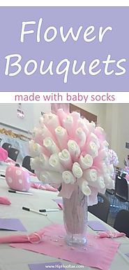 DIY Baby Sock Bouquets
