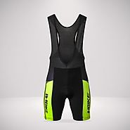 Summer Short Sleeve Cycling Jersey Set with Padded Bike Shorts - INBIKE