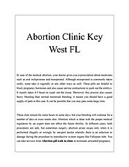 Abortion Clinic Key West FL by Womenscenters - Issuu