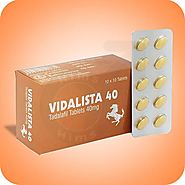Vidalista 40 (Tadalafil) | Best ED cures at Lowest price | Hims ED Pills