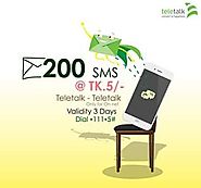 Teletalk SMS Pack 2019 Code, Price & Validity-Offernibo.com - Offer Nibo