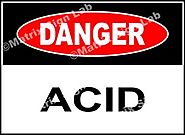 Acid Sign and Images in India with Online Shopping Website.