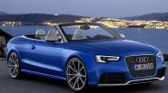 Foto in alta risoluzione e immagini HD della Audi RS 5 Cabrio Blu elettrico | Foto Auto