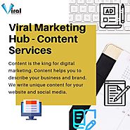 Content Services - Viral Marketing Hub