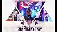 Comedy Magician Sumit Kharbanda in Corporate Event
