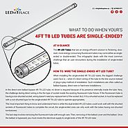 What you should know About Single-ended T8 4ft LED Tubes?