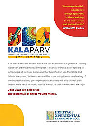 Invitation to the Kala Parv - 2019 - Gurgaon