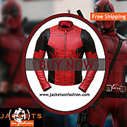 Reynolds Superhero Deadpool leather Jacket