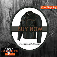 Biker Motorcycle Leather Jacket