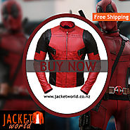 Reynolds Superhero Deadpool leather Jacket