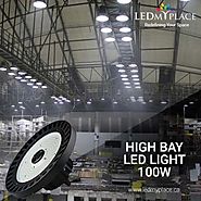 Secure Your Warehouse by 100W UFO LED High Bay Lights
