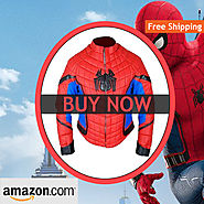 Spider man costume Homecoming Jacket