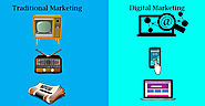 Comparison between Digital marketing and Traditional marketing -