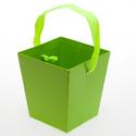 Lime Green Cardboard Buckets