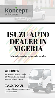 Isuzu Auto Dealer in Nigeria