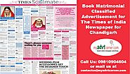 Website at https://www.myadvtcorner.com/classified-ads/matrimonial-ads/times-of-india/chandigarh