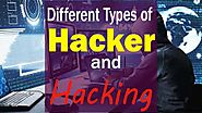Different Types of Hacking and know Different Types of Hackers today