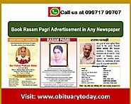 BOOK RASAM PAGRI AD INSTANTLY
