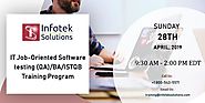 IT Job-Oriented Software Testing BA/ISTQB/Database Training Program Tickets, Sun, Apr 28, 2019 at 9:30 AM | Eventbrite