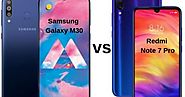 Redmi Note 7 Pro vs Samsung Galaxy M30: Who's On Heavy? - catchme11