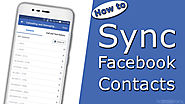 How to sync Facebook contacts - Techhurry