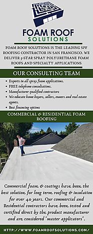 Spay Foam Insulation in California by Foam Roof Solutions - Issuu